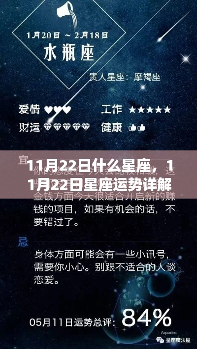 揭秘11月22日星座运势与秘密,属于你的星座故事开启!
