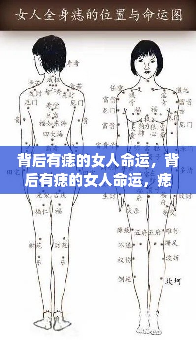 背后有痣的女性命运解析,痣相与人生轨迹的微妙关联