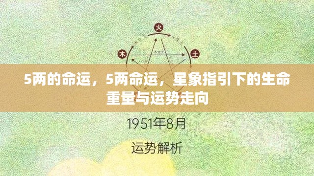 星象指引下的命运重量与运势走向,五两命运揭秘