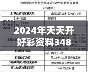 2024年天天开好彩资料348期:技术进步如何影响348期