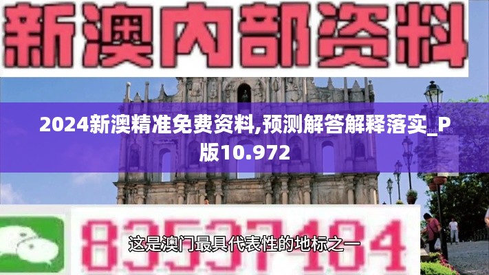 2024新澳精准免费资料,预测解答解释落实_P版10.972