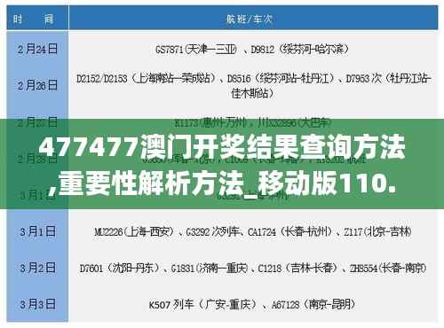 477477澳门开奖结果查询方法,重要性解析方法_移动版110.357