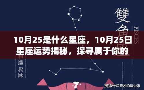 揭秘星座运势,探寻属于你的星辰轨迹,10月25日的星座运势解析