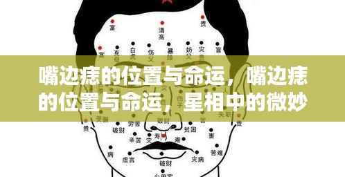 嘴边痣的位置与命运,星相微探,痣相透露人生运势