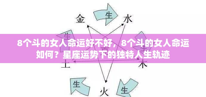 星座运势揭秘,8个斗的女性命运走向的独特人生轨迹