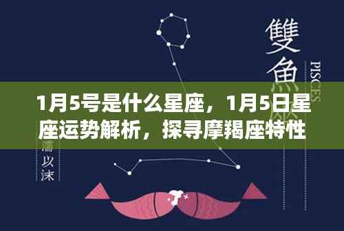 1月5日摩羯座深度探寻,星座运势与特性解析