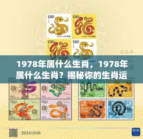 揭秘生肖运势,1978年属什么生肖?未来展望全解析