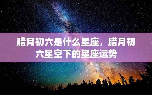 腊月初六星座运势解析,星空下的运势展望