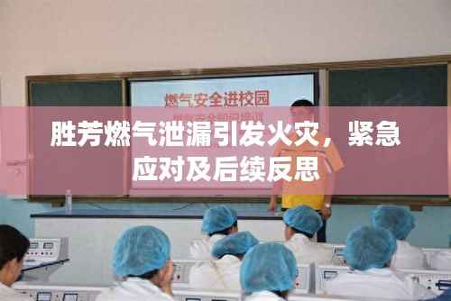 胜芳燃气泄漏引发火灾,紧急应对及后续反思