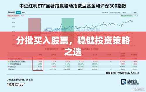 分批买入股票,稳健投资策略之选