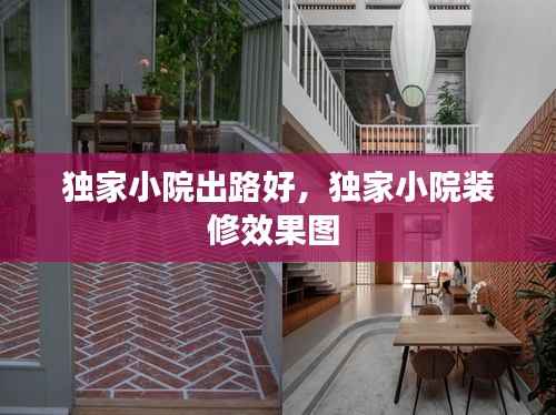 独家小院出路好,独家小院装修效果图