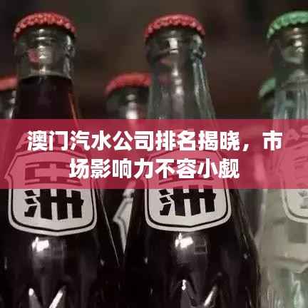 澳门汽水公司排名揭晓,市场影响力不容小觑