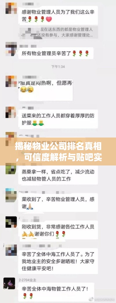 揭秘物业公司排名真相,可信度解析与贴吧实例探究